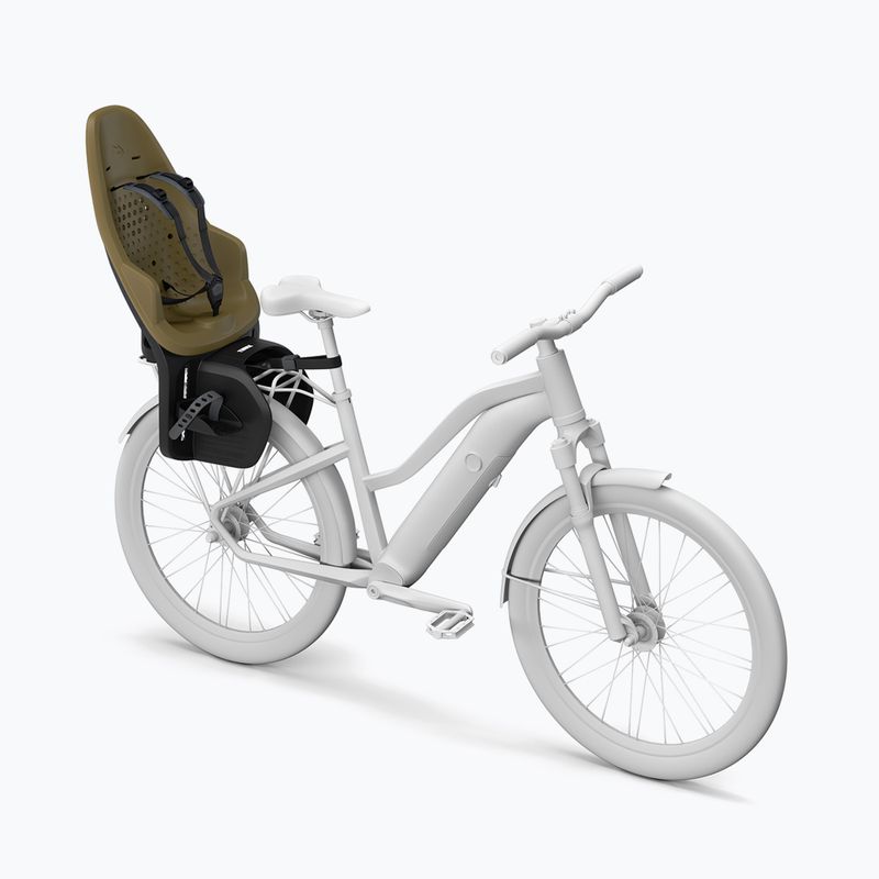 Kerékpáros gyerekülés Thule Yepp 2 Maxi Rack Mount nutria green 4