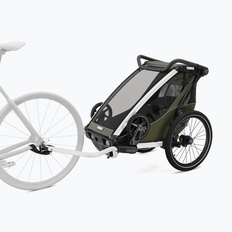 Kerékpár utánfutó Thule Chariot Lite Single vintage green 3