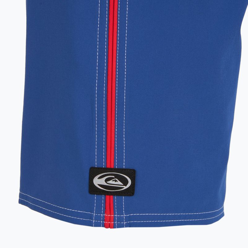 Quiksilver férfi Saturn Solid 21" Monaco Blue úszónadrág, Monaco kék 8