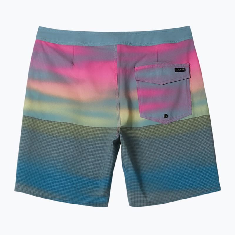 Quiksilver férfi Highline Straight Leg 19" Prism Pink úszónadrág 2