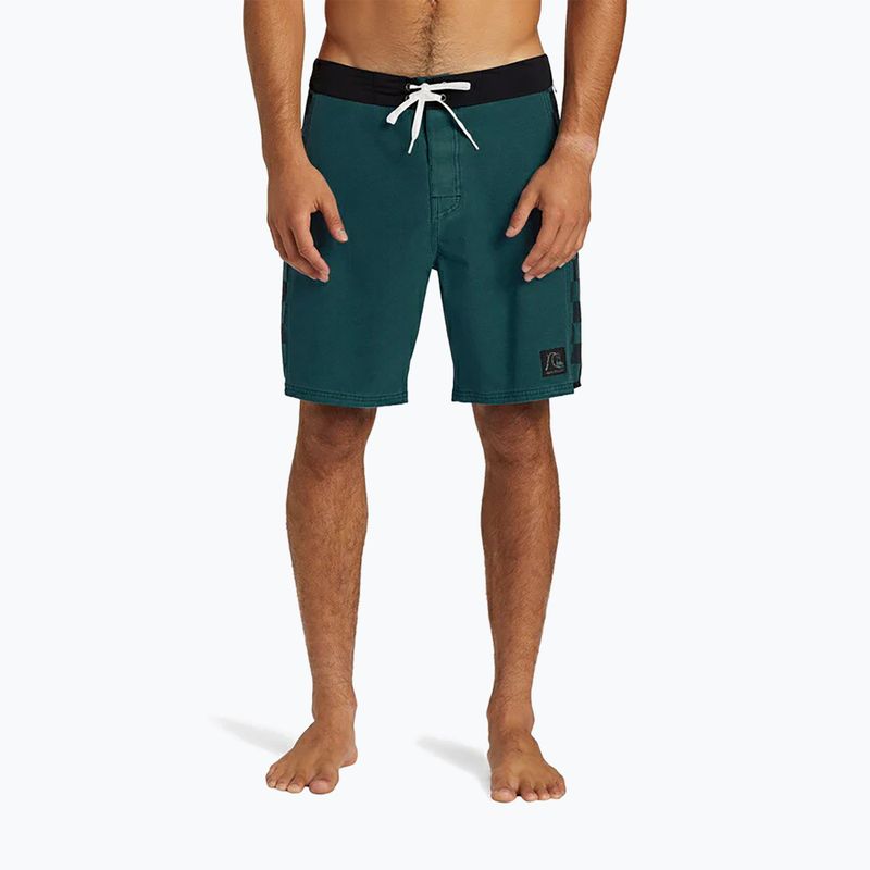 Férfi Quiksilver Original Arch Hempstretch 18" Colonial Blue fürdőruha kék 3