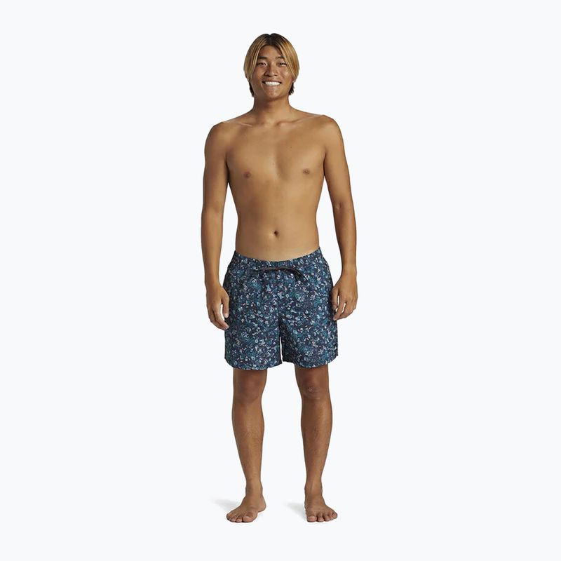 Quiksilver Remade Mix Volley 17" férfi rövidnadrág sötét navy 4