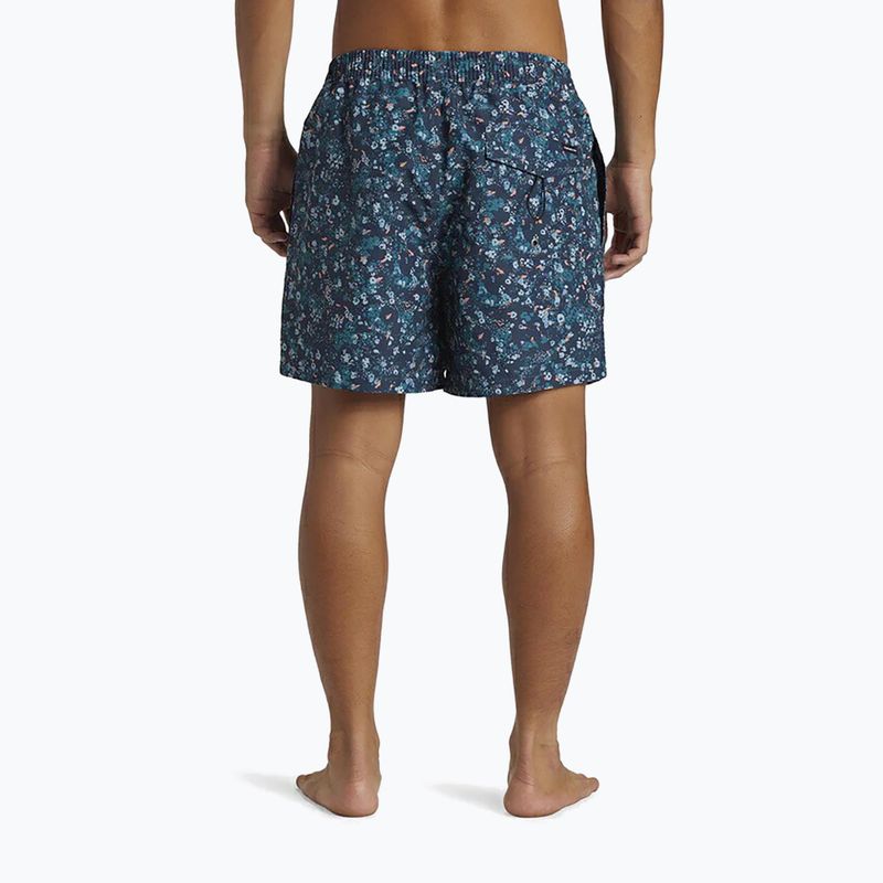 Quiksilver Remade Mix Volley 17" férfi rövidnadrág sötét navy 5