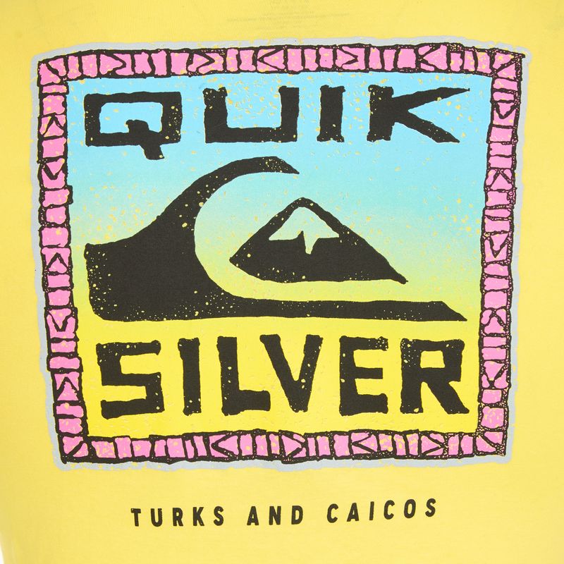 Quiksilver férfi póló Ndthoughtturksc sárga/rózsaszín/kék/fekete/zöld/szürke 3