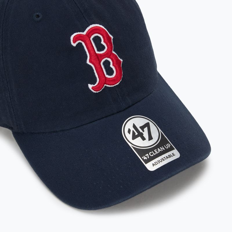 47 Márka MLB Boston Red Sox CLEAN UP navy baseball sapka 3