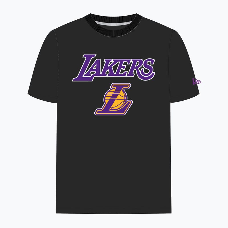 férfi póló New Era NOS NBA Regular Tee Los Angeles Lakers black 6