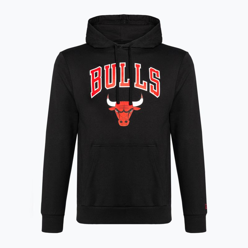 Férfi New Era NBA Regular Hoody Chicago Bulls pulóver fekete 5