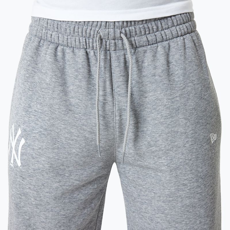 Férfi New Era MLB Essentls Jogger New York Yankees szürke med nadrág szürke med nadrág 4