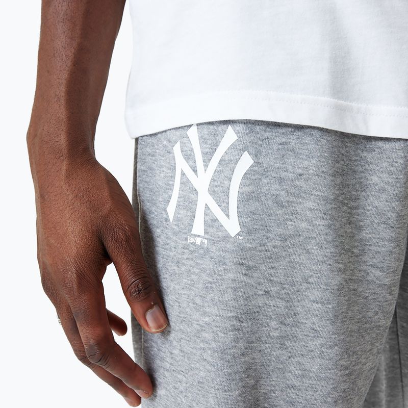Férfi New Era MLB Essentls Jogger New York Yankees szürke med nadrág szürke med nadrág 5
