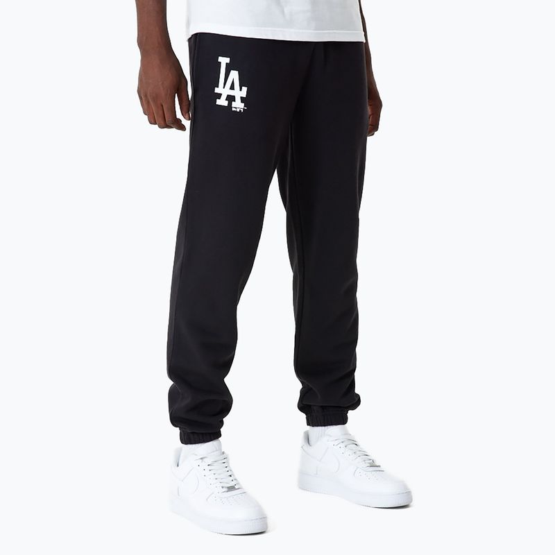 Férfi New Era MLB Essentls Jogger Los Angeles Dodgers nadrág fekete