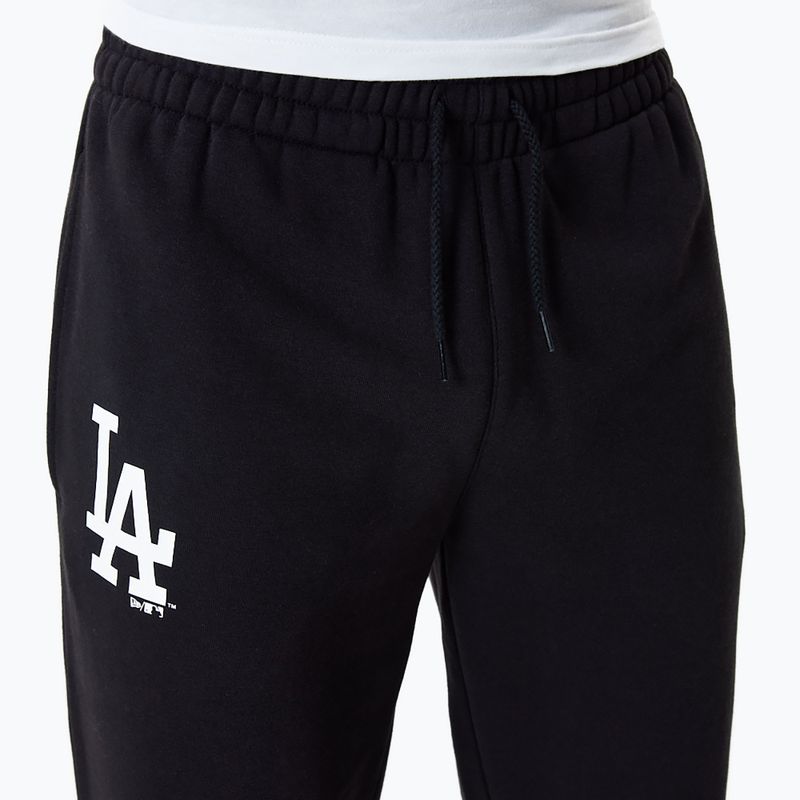 Férfi New Era MLB Essentls Jogger Los Angeles Dodgers nadrág fekete 4