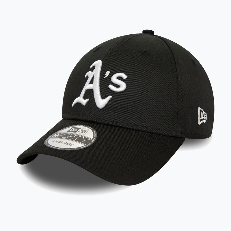 Férfi baseballsapka New Era Patch 9Forty Oakland Athletics black 2