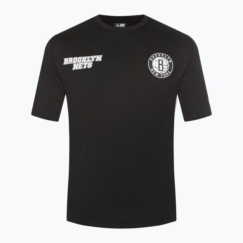 férfi póló New Era NBA Large Graphic BP OS Tee Brooklyn Nets black 7