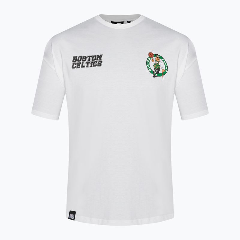 férfi póló New Era NBA Large Graphic BP OS Tee Boston Celtics white 8