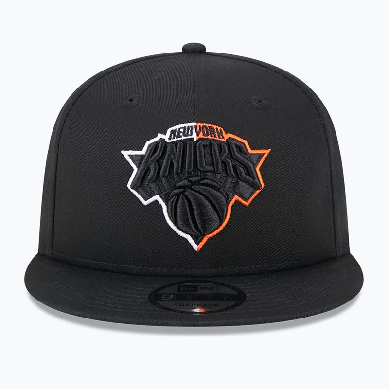 Sapka New Era Split Logo 9Fifty New York Knicks black 3