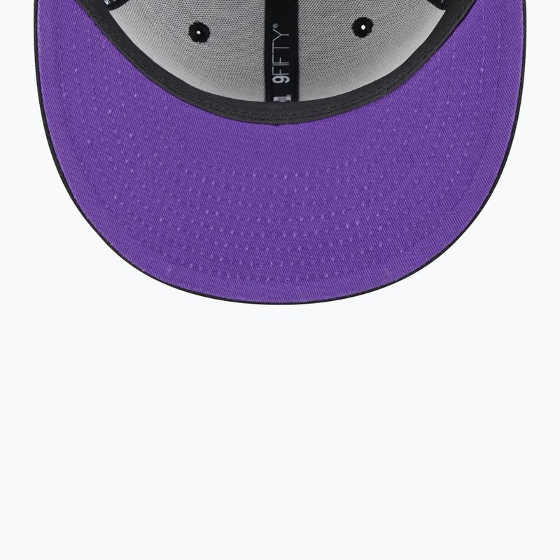 Sapka New Era Split Logo 9Fifty Los Angeles Lakers black 5