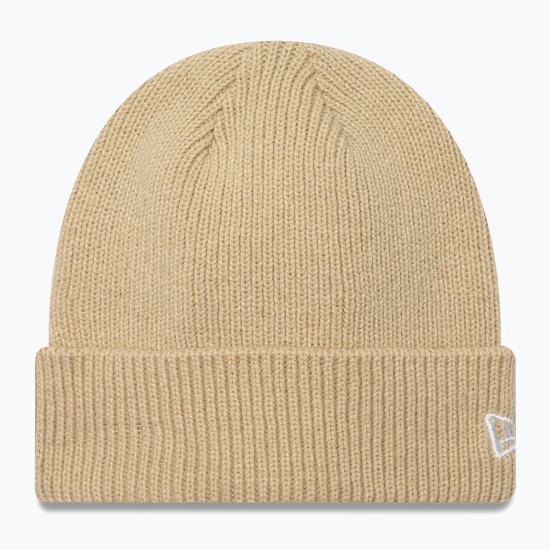 New Era Winter Wool Cuff Knit Beanie bézs színű sapka