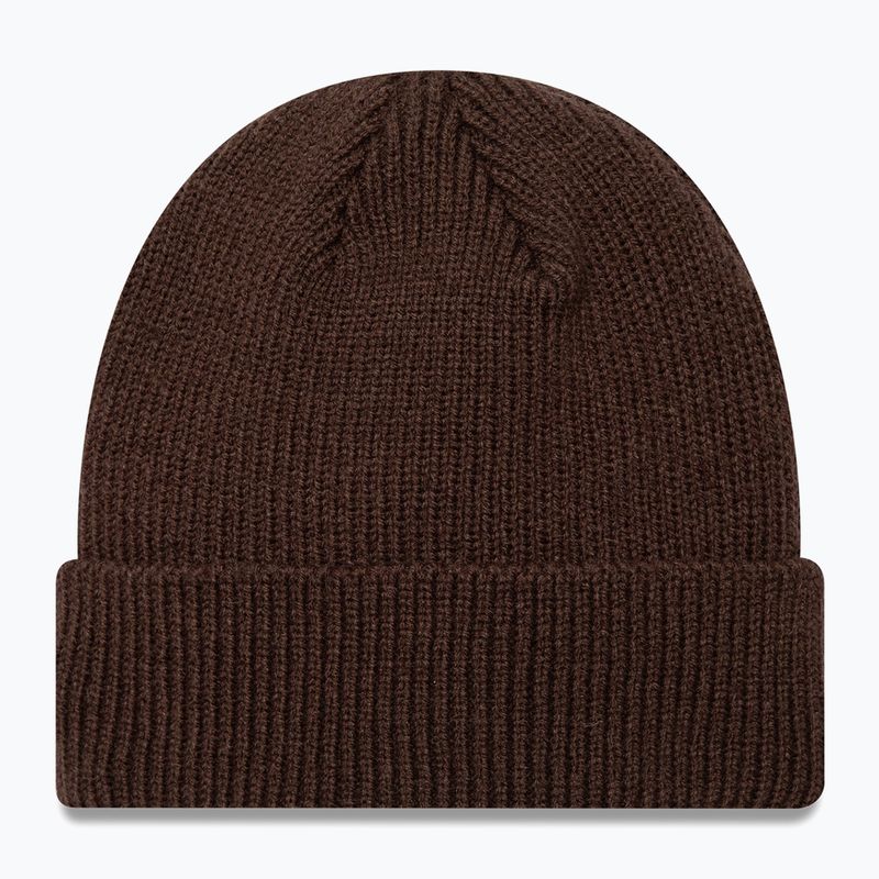 New Era Wool Cuff Knit Beanie barna téli sapka 2