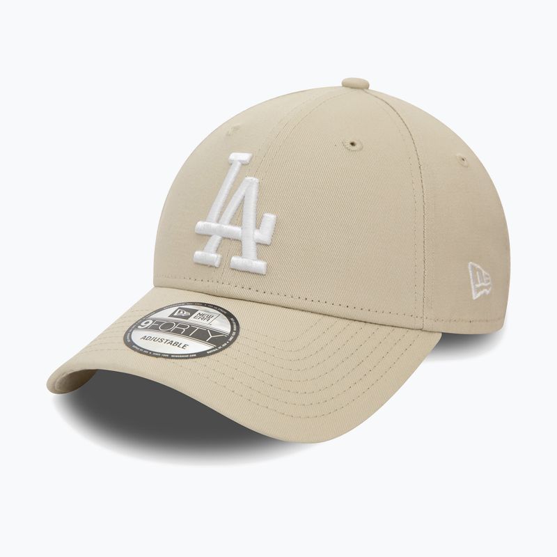 Férfi baseballsapka New Era Side Patch 9Forty Los Angeles Dodgers light beige 3