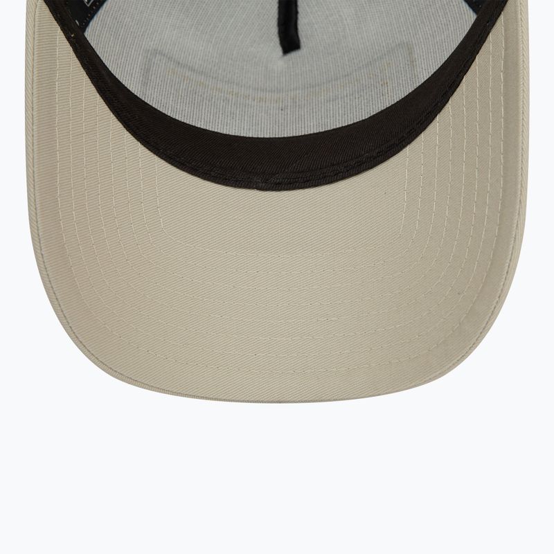 Férfi baseballsapka New Era Patch Trucker light beige 5
