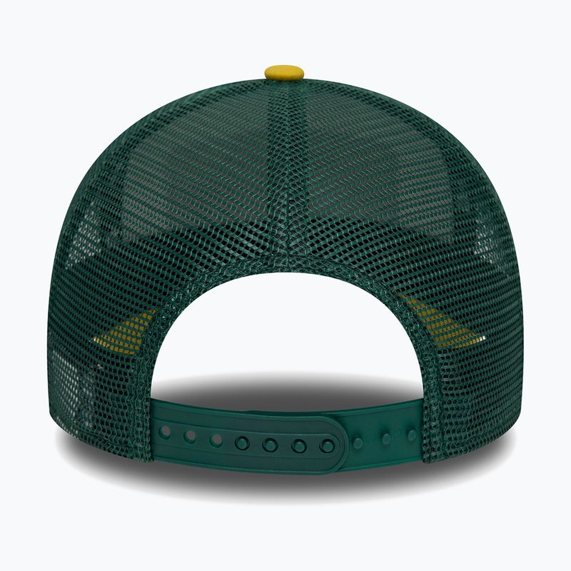 Férfi baseballsapka New Era Patch Trucker yellow 4
