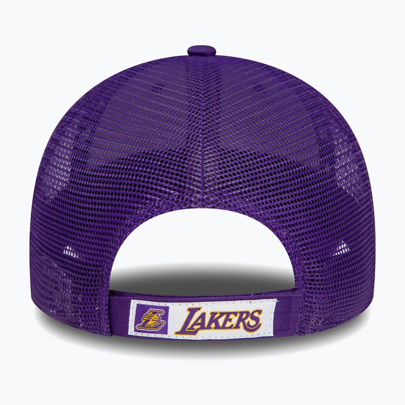 Férfi baseballsapka New Era Home Field 9Forty Trucker Los Angeles Lakers purple 4