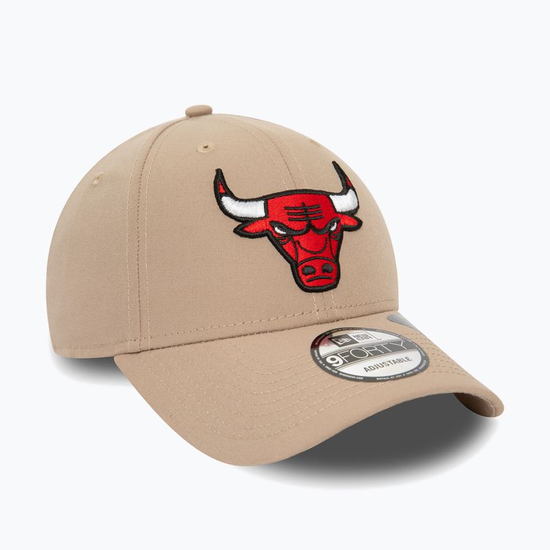 Férfi baseballsapka New Era Repreve 9Forty Chicago Bulls pastel brown 3