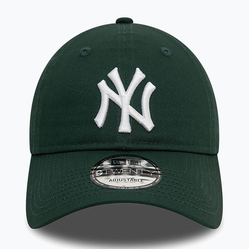New Era League Essential 9Twenty New York Yankees baseball sapka sötétzöld 2
