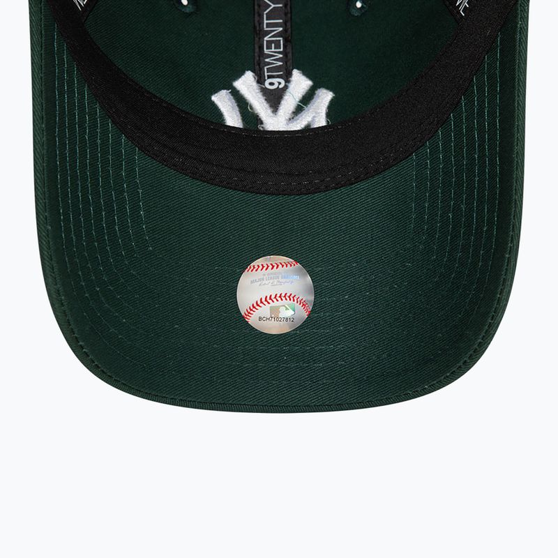 New Era League Essential 9Twenty New York Yankees baseball sapka sötétzöld 5