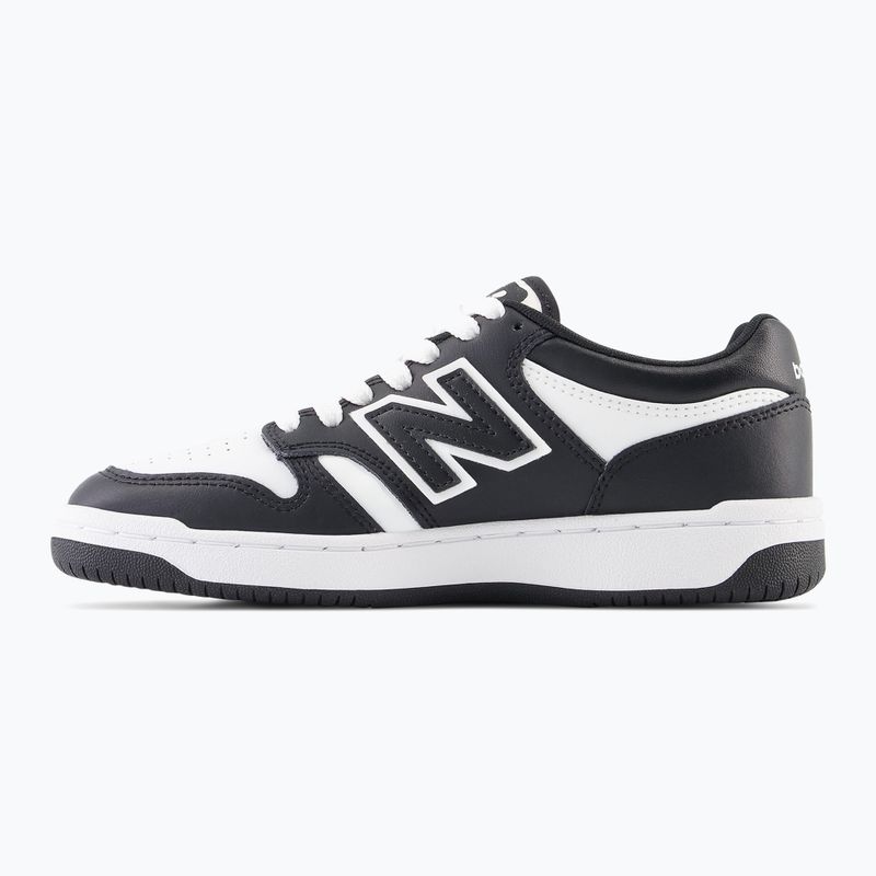 New Balance 480-as V1 fekete GSB480BW gyerekcipő GSB480BW gyerekcipő 9