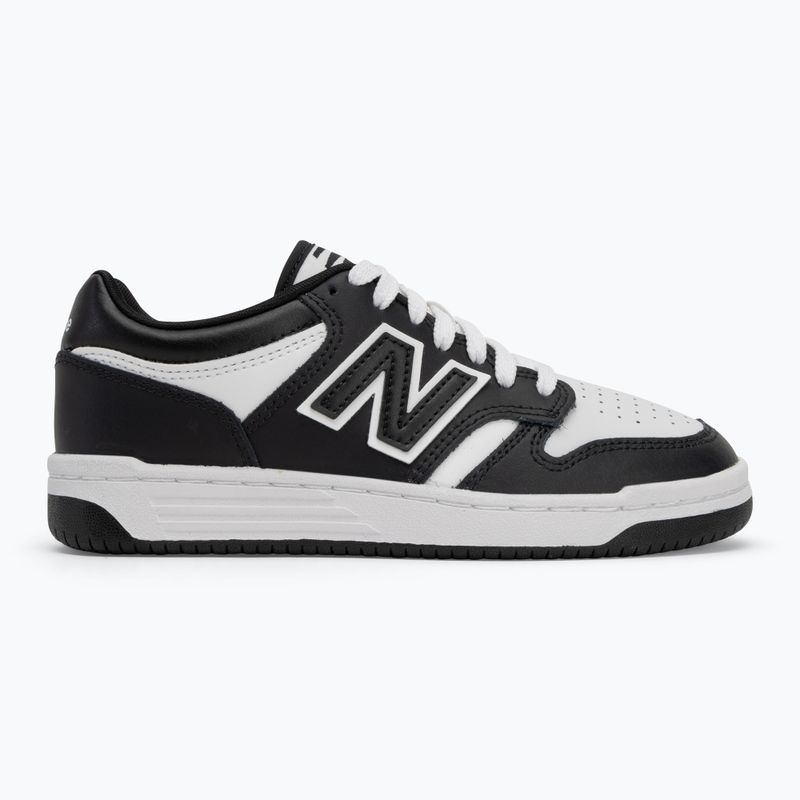New Balance 480-as V1 fekete GSB480BW gyerekcipő GSB480BW gyerekcipő 2