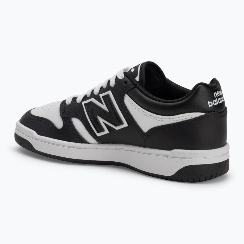 New Balance 480-as V1 fekete GSB480BW gyerekcipő GSB480BW gyerekcipő 3