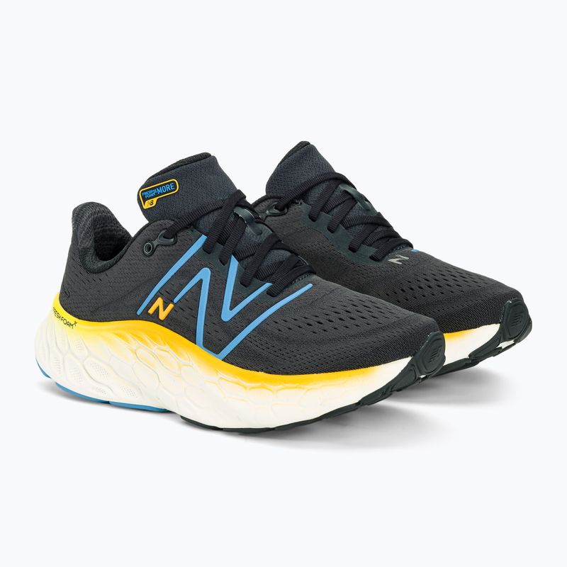 New Balance Fresh Foam X More v4 fekete férfi futócipő 4