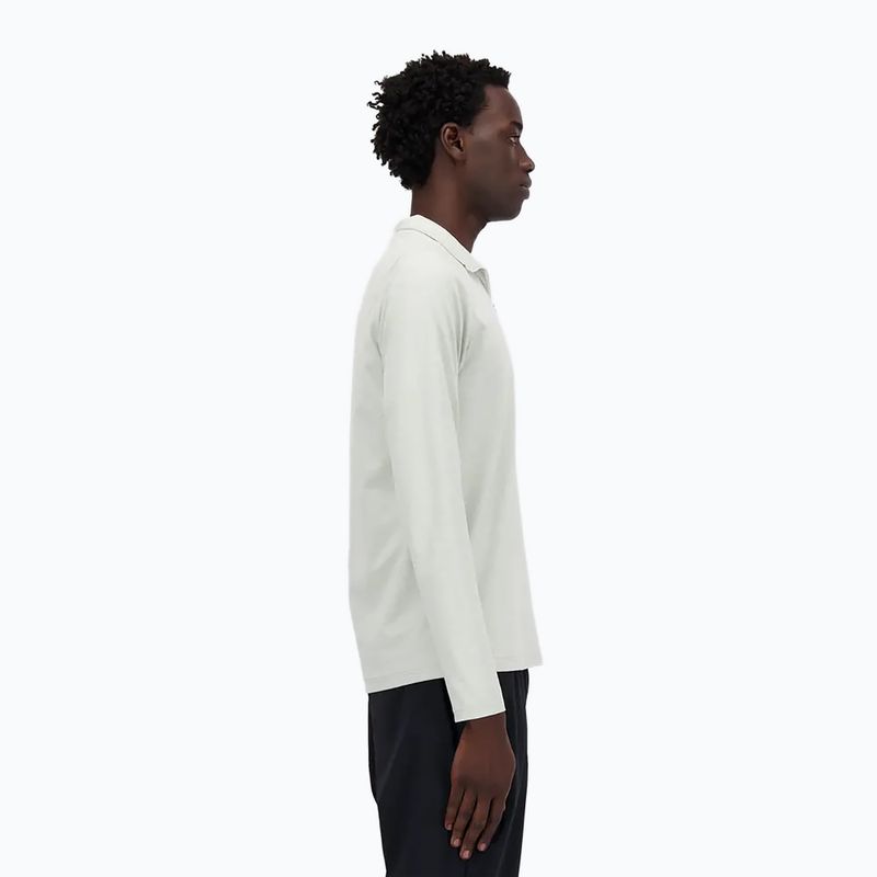 Férfi futó pulóver New Balance Space Dye 1/4 Zip grey 4