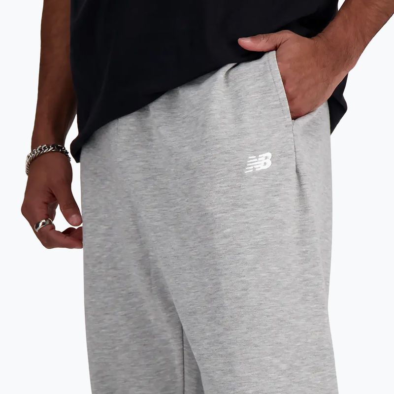 Férfi New Balance French Terry Jogger nadrág sportos szürke 4