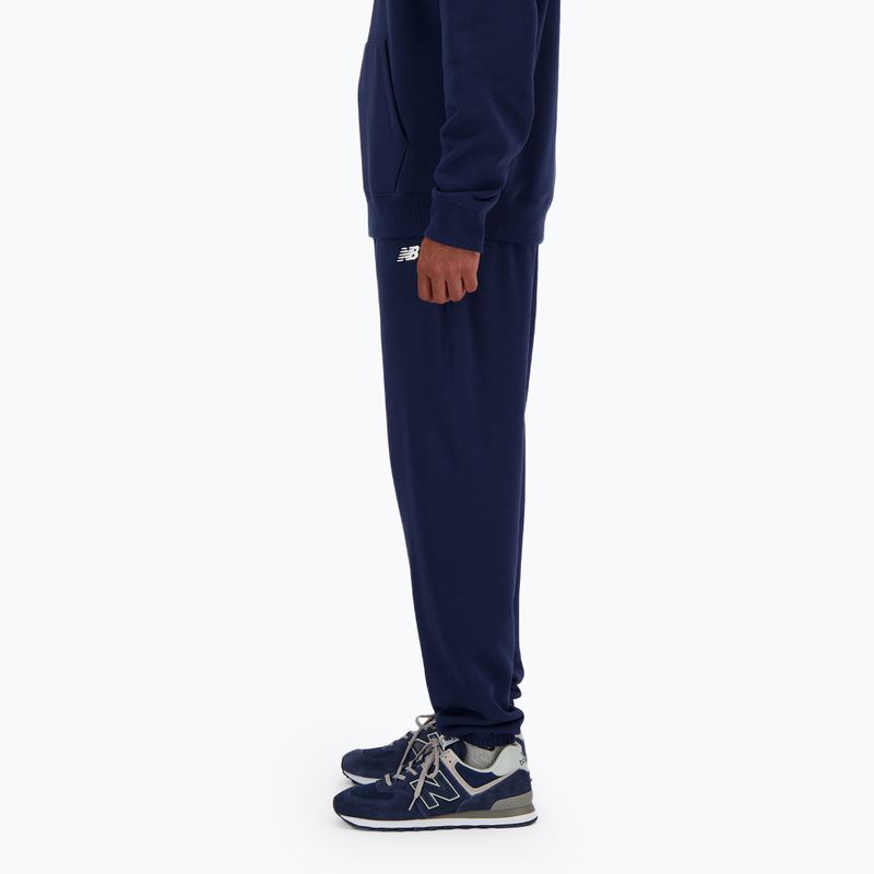 férfi nadrág New Balance French Terry Jogger nb navy 3