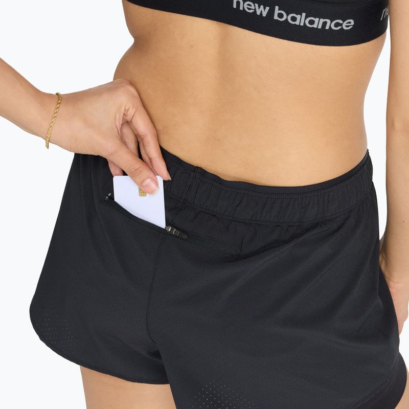 New Balance női rövidnadrág 2IN1 3" fekete 7