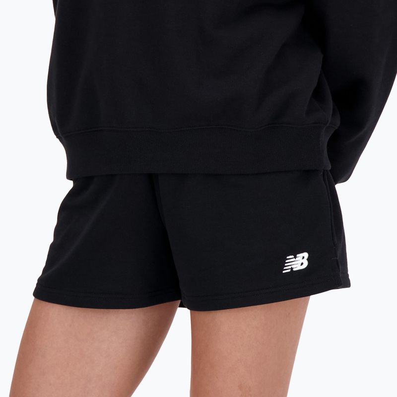 női rövidnadrágNew Balance French Terry Short black 4