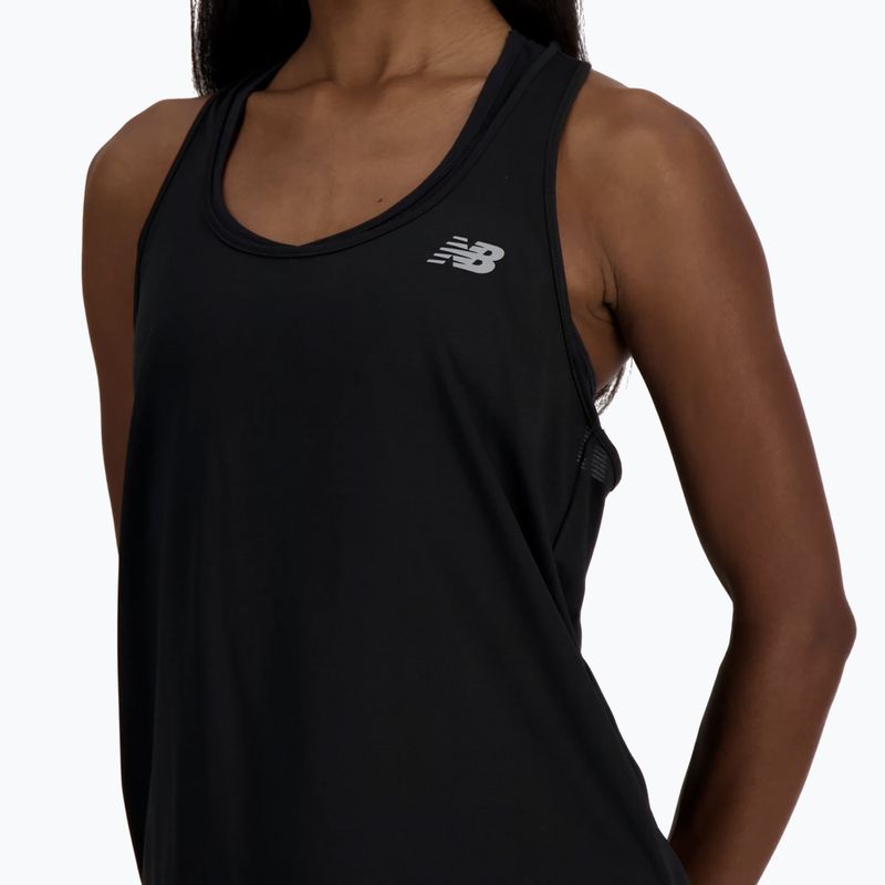 Női futópóló New Balance Sport Essentials Tank black/white 3