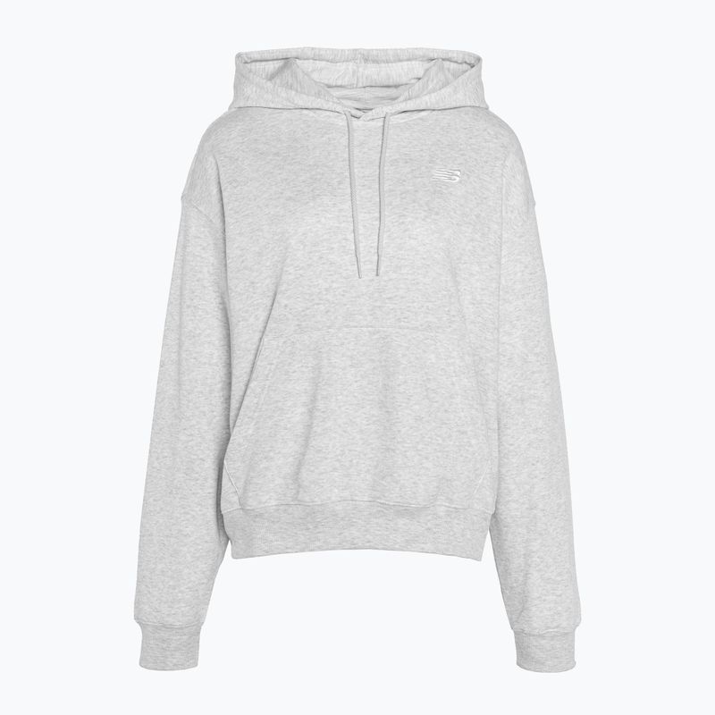 Női kapucnis pulóverNew Balance French Terry Small Logo Hoodie ash heather 5