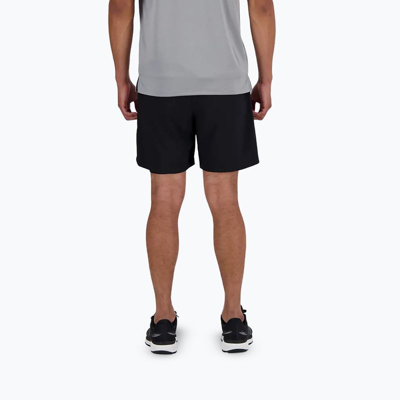 Férfi New Balance AC Seamless 7" fekete rövidnadrág 2
