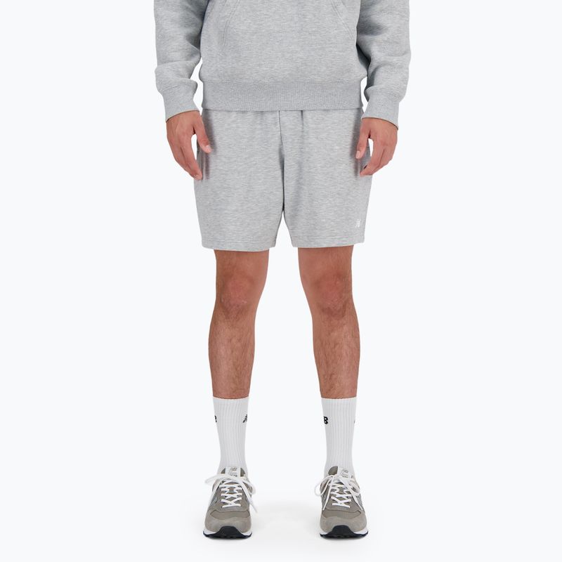 férfi rövidnadrág  New Balance French Terry Short athletic grey