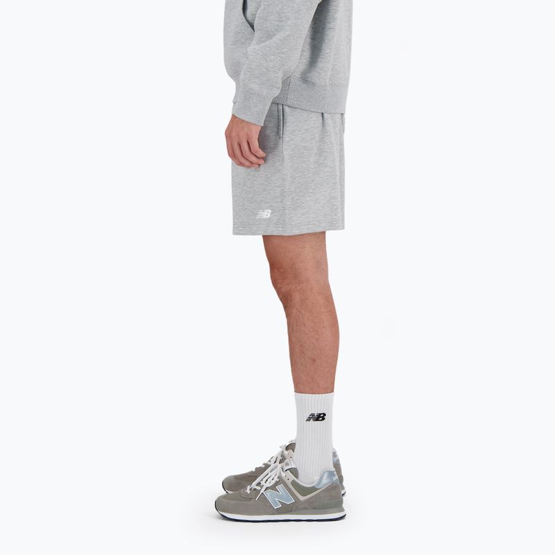 férfi rövidnadrág  New Balance French Terry Short athletic grey 3