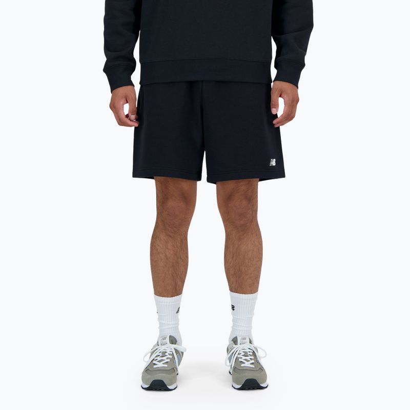 férfi rövidnadrág  New Balance French Terry Short black