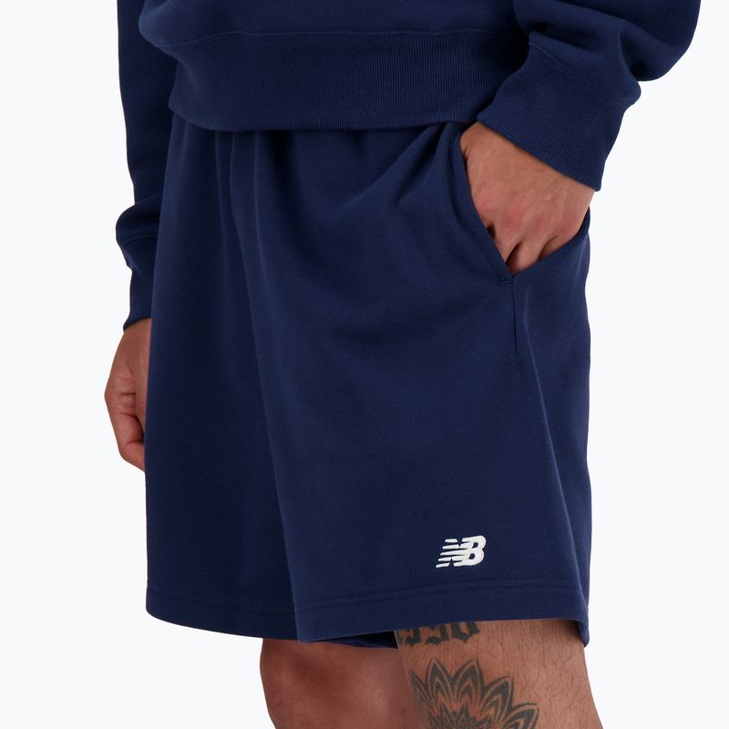 férfi rövidnadrág  New Balance French Terry Short nb navy 4