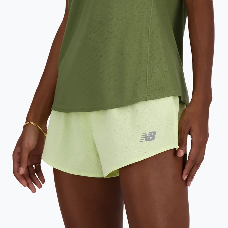 Női futónadrág New Balance RC Seamless 3 Inch lime light 5