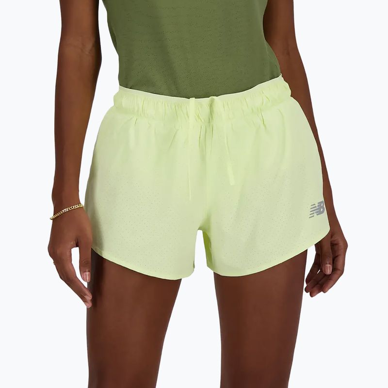 Női futónadrág New Balance RC Seamless 3 Inch lime light 6