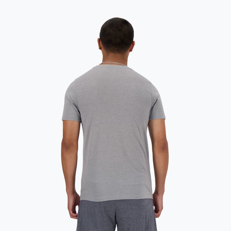 Férfi New Balance Sport Essentials Heathertech szürke t-shirt 2
