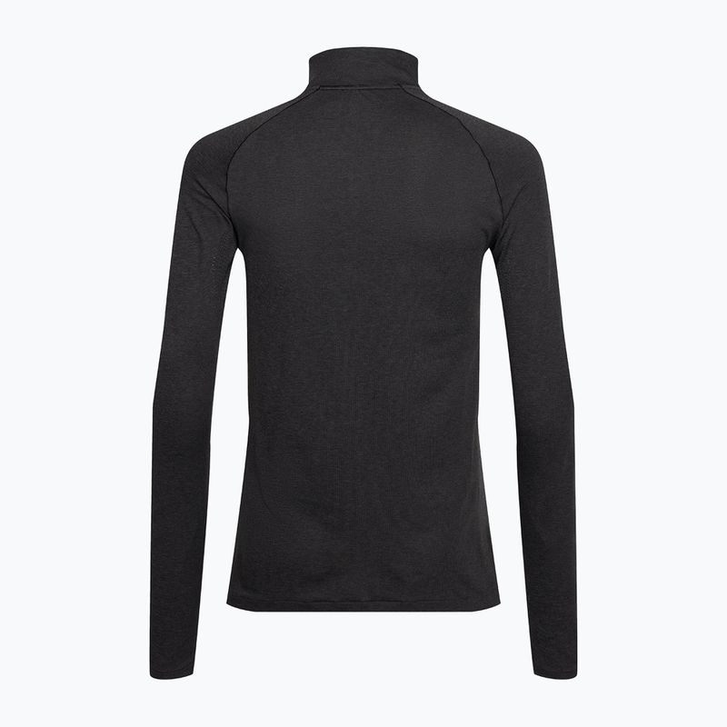 Férfi New Balance Athletics Seamless 1/4 ZIP melegítőfelső fekete 2