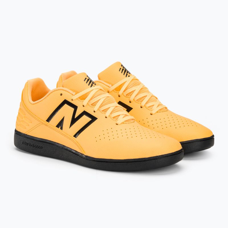 Férfi focicipő New Balance Audazo Control IN v6 white peach 4